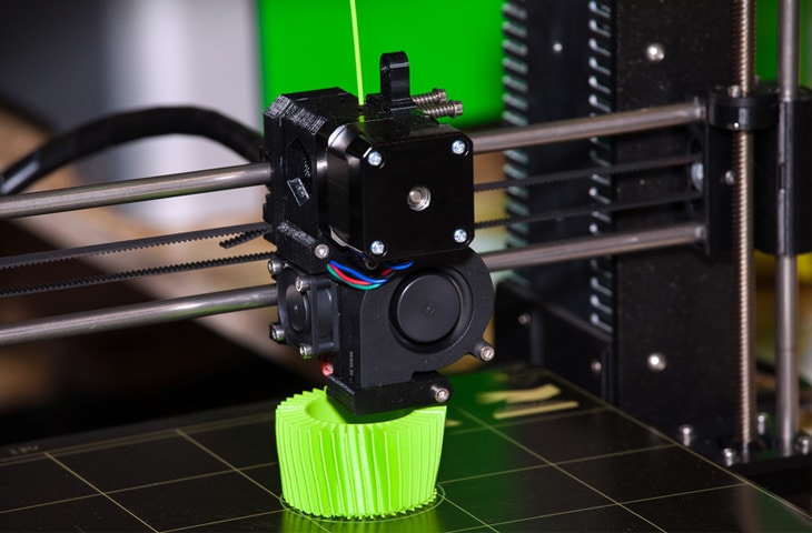 3D Drucker im Einsatz