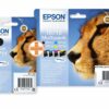 Epson Bundle Gepard MultiPack + schwarz Druckerpatrone