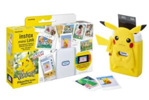 Fujifilm instax Mini Link Printer Pikachu Case Bundle Fotodrucker