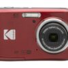 Kodak Pixpro FZ45 rot Kompaktkamera