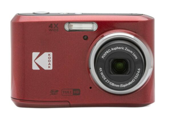 Kodak Pixpro FZ45 rot Kompaktkamera