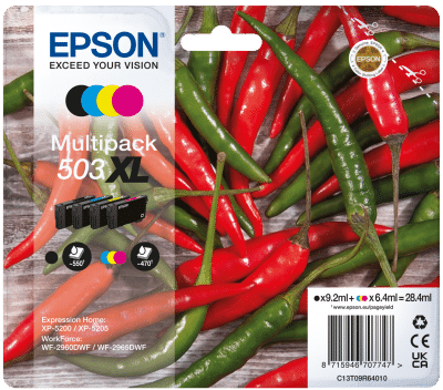 Epson Multipack 4-colours 503XL Ink Chillies Druckerpatrone