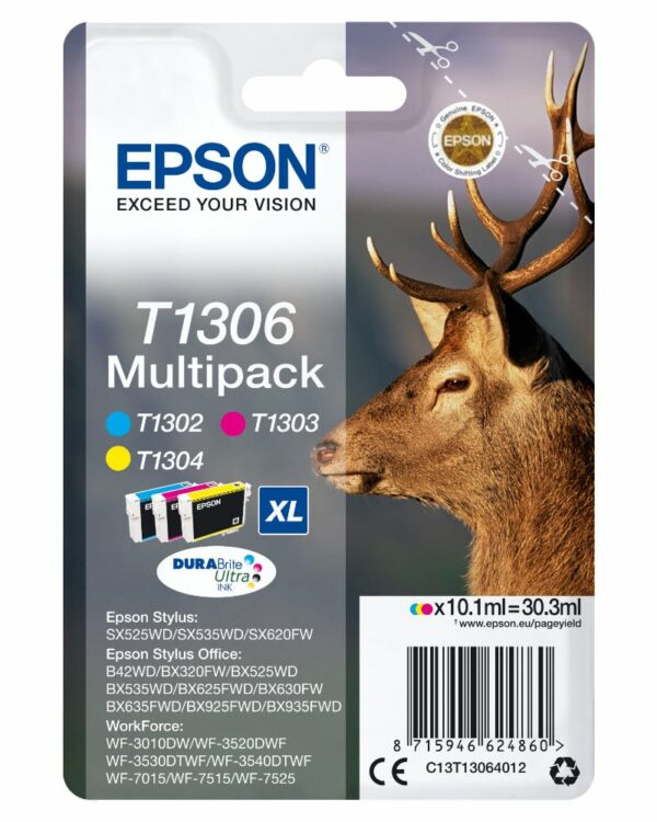 Epson C13T13064012 XL Hirsch MultiPack Druckerpatrone