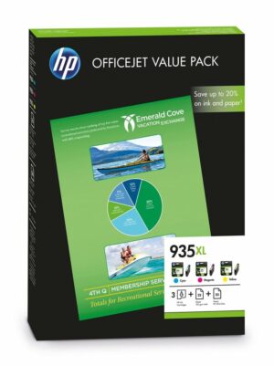 HP 935XL CMY (F6U78aAE) Office Value Pack Druckerpatrone